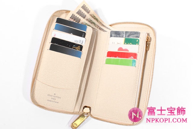 ルイヴィトンスーパーコピーダミエ アズール ジッピーコンパクトウォレット 長財布 N60029